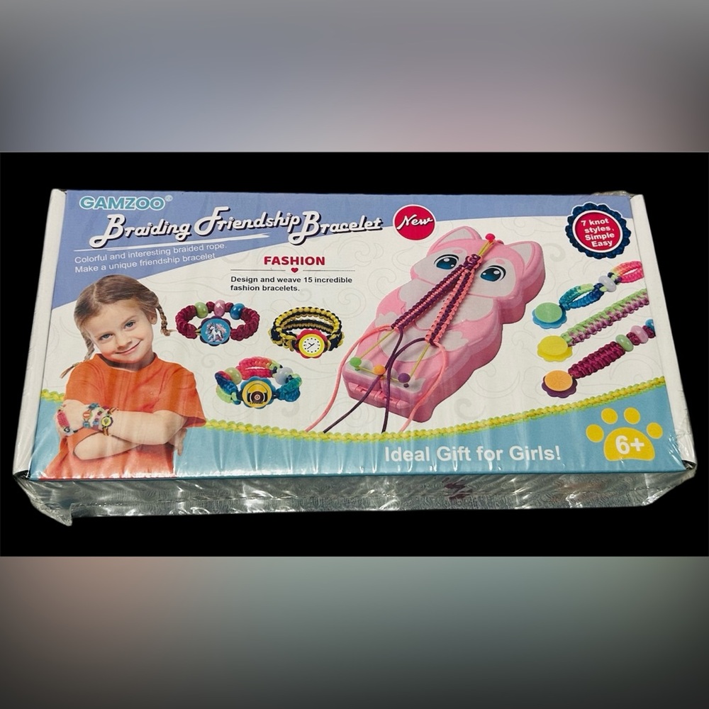 Braiding Friendship Bracelet Kit - Multicolor
